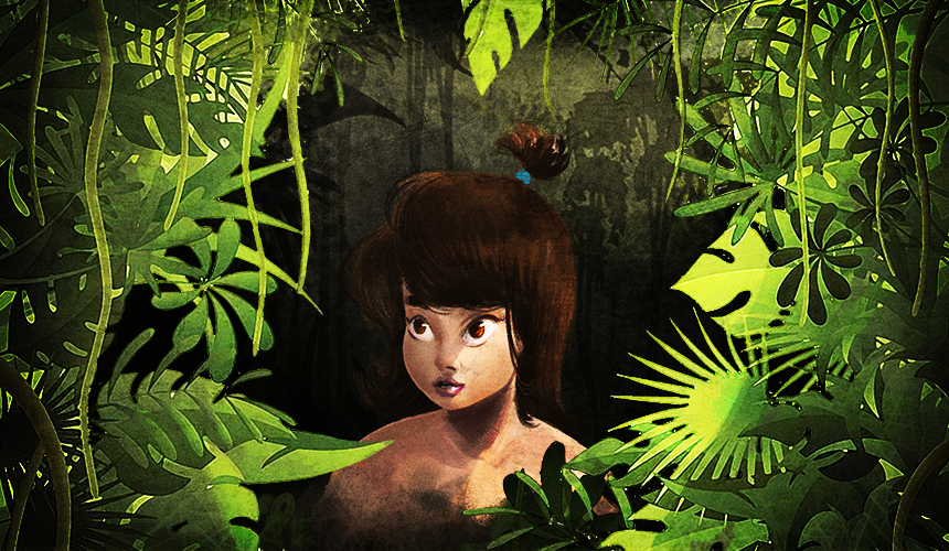 The Half Mother of Mowgli Girl
