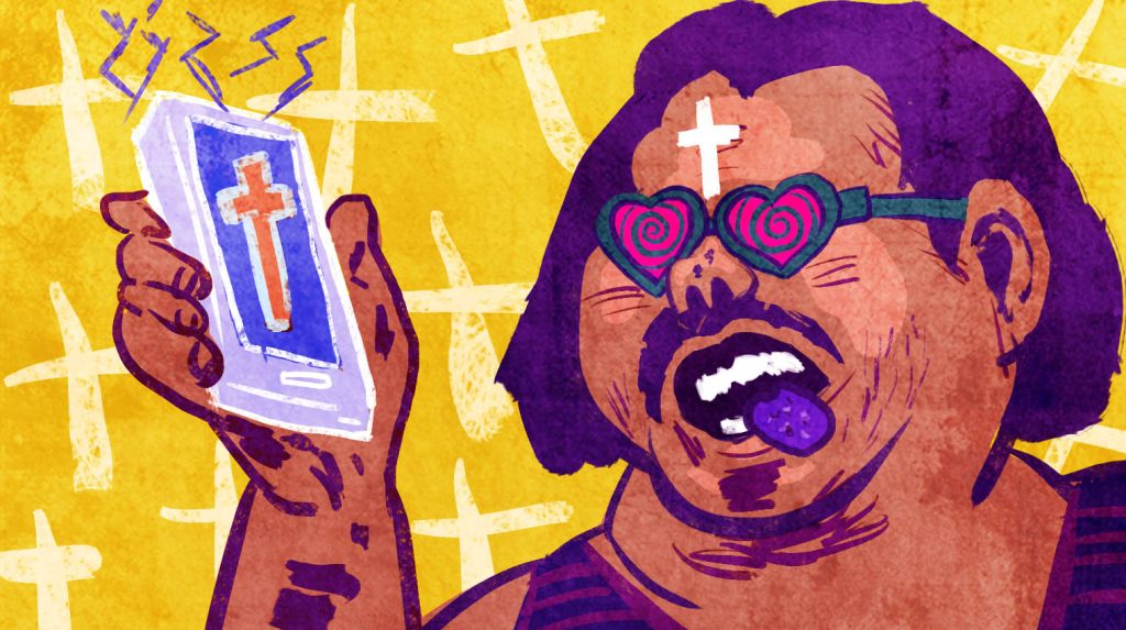The Father, the Son, and the Holy Rave Party