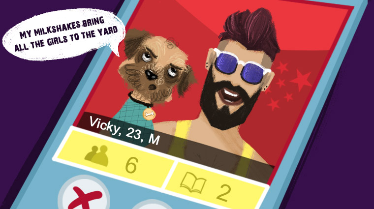 Swipe Right if You Like My Mutt!