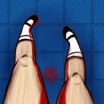 Blood on the Bathroom Floor