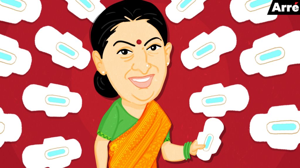 Smriti Irani’s Sanitary Napkins Remarks Were Twisted Out of Context. But They’re Still Regressive