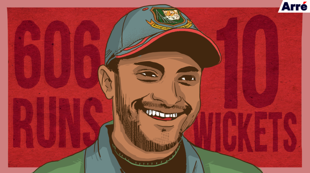 The Star of the World Cup So Far Has Been Shakib Al Hasan