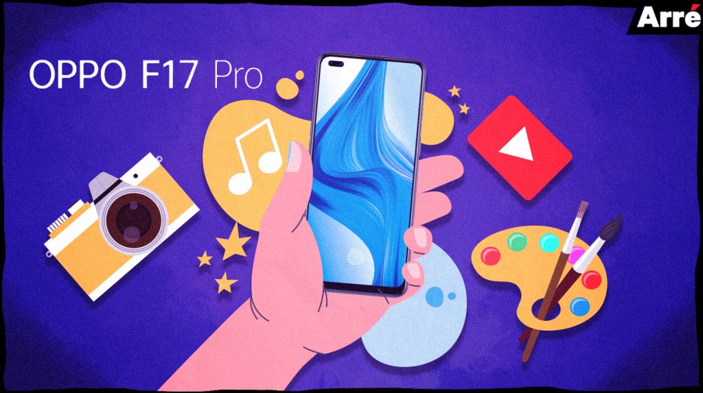 The F17 Pro is the Art. OPPO is the Artist